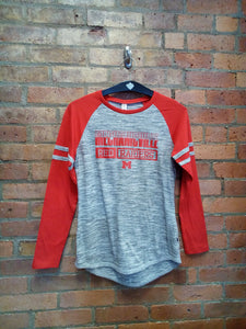 CLEARANCE - Mechanciville Red Raiders Ladies Long Sleeved Shirt