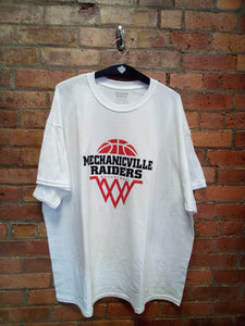 CLEARANCE - Mechanicville Basketball T-Shirt -Size 3XL